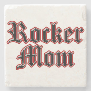 Posavasos De Piedra Rocker Mom