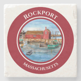 Posavasos De Piedra Rockport Harbour Massachusetts New England