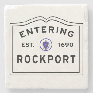 Posavasos De Piedra Rockport Massachusetts Entrando