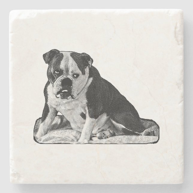 Posavasos De Piedra Romper sip, chispa pequeña (Anverso)