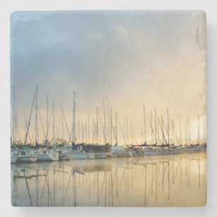 Posavasos De Piedra Rompiendo a través de II