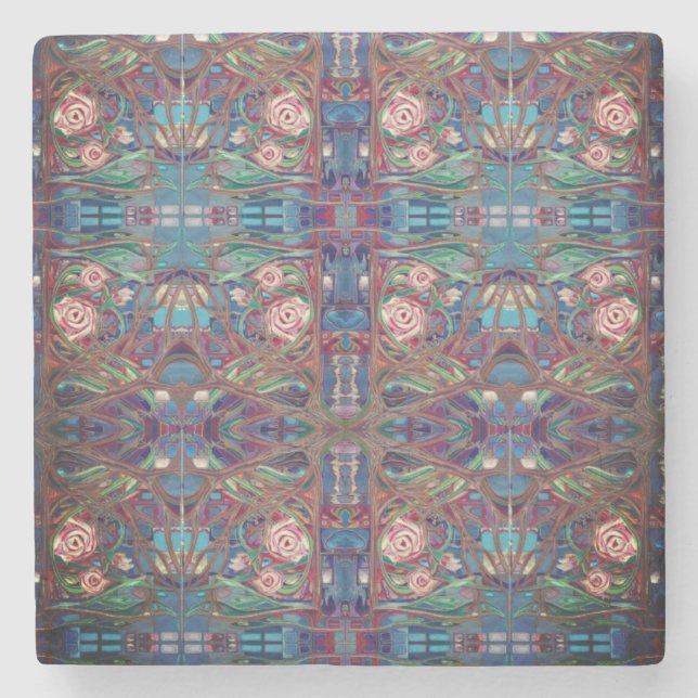 Posavasos De Piedra Rosa (Anverso)