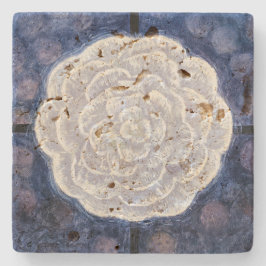 Posavasos De Piedra Rosa Blanca, No. 35 | Anna Cassel |