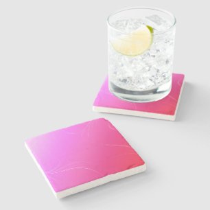 Posavasos De Piedra Rosa caliente