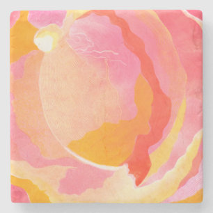 Posavasos De Piedra Rosa de col III
