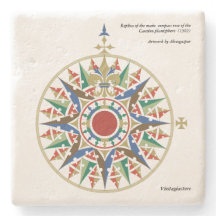 Rosa de compás de Cantino