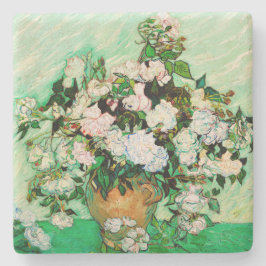 Posavasos De Piedra Rosas Vintage Vincent Van Gogh (1890)