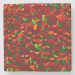 Posavasos De Piedra Rosenblätter abstrakt