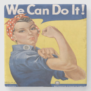 Posavasos De Piedra Rosie the Riveter