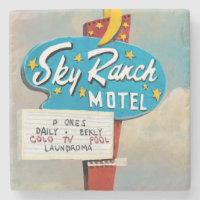 Rótulo de Sky Ranch Motel