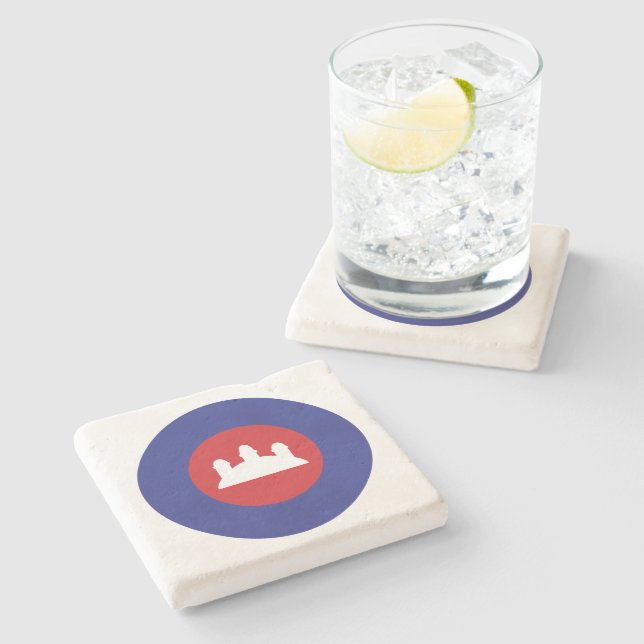 Posavasos De Piedra Roundel de Camboya (Lateral)