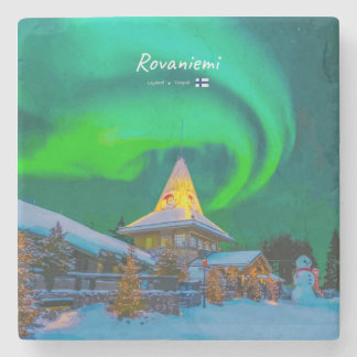 Posavasos De Piedra Rovaniemi, Finlandia - Aurora Mágica 