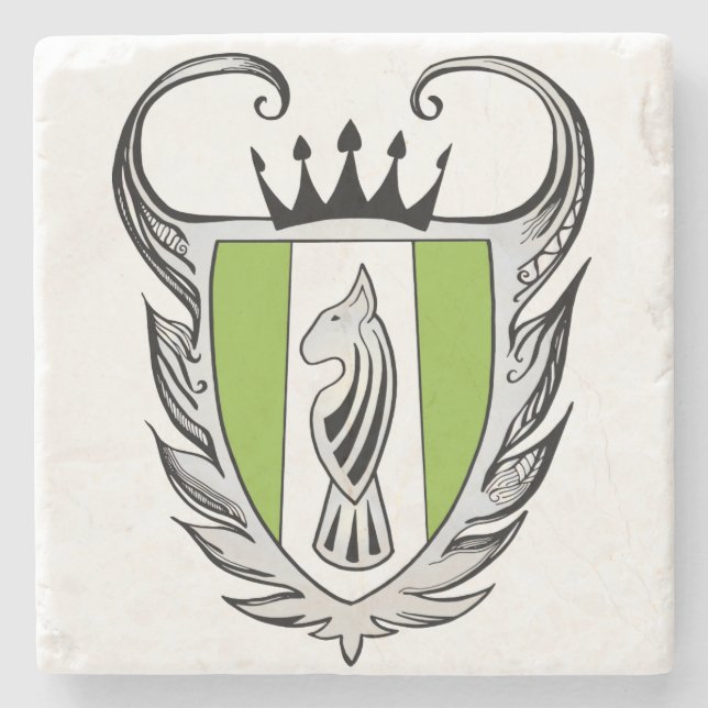 Posavasos De Piedra Royal Bull Terrier (Anverso)