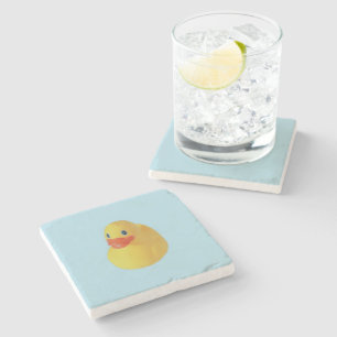 Posavasos De Piedra Rubber Ducky