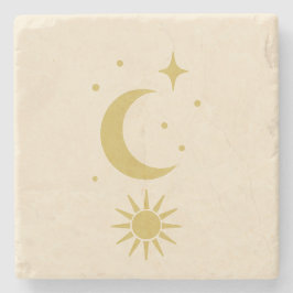 Posavasos De Piedra Rubor celeste