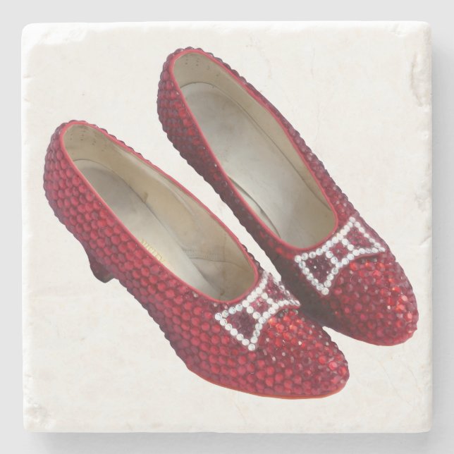 Posavasos De Piedra ¡Ruby Red Slippers Mala Pascua De Piedra! (Anverso)