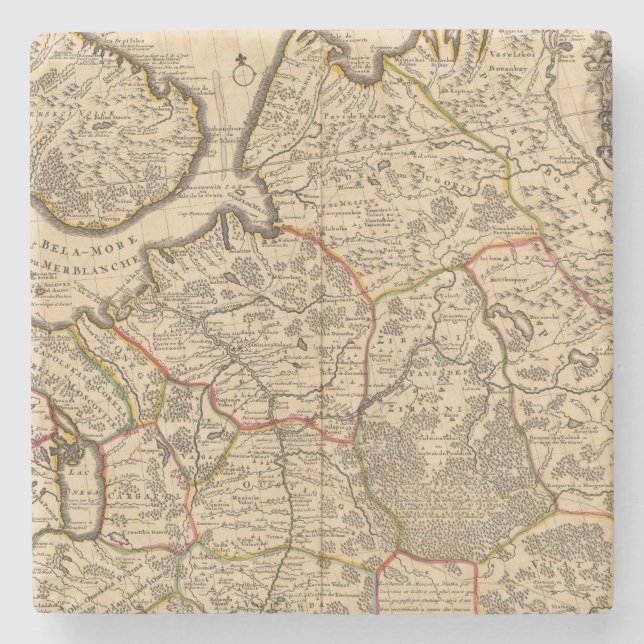 Posavasos De Piedra Rusia (Anverso)