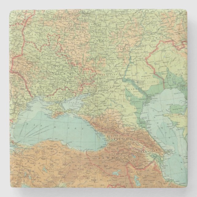 Posavasos De Piedra Rusia meridional (Anverso)