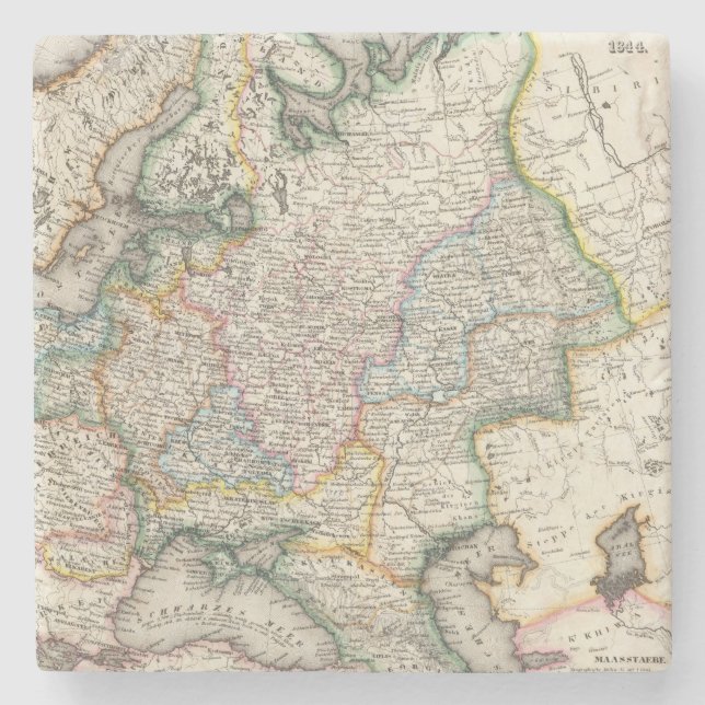 Posavasos De Piedra Rusia, Ucrania (Anverso)