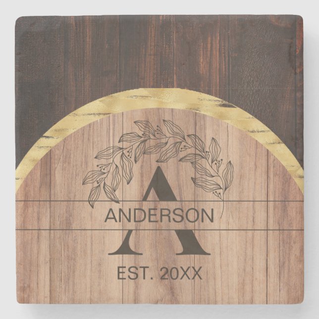 Posavasos De Piedra Rústico (Anverso)