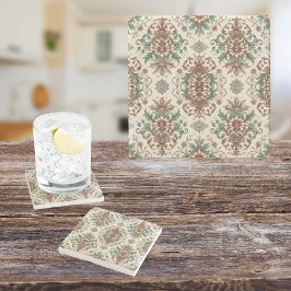 Posavasos De Piedra Rústico claro tradicional