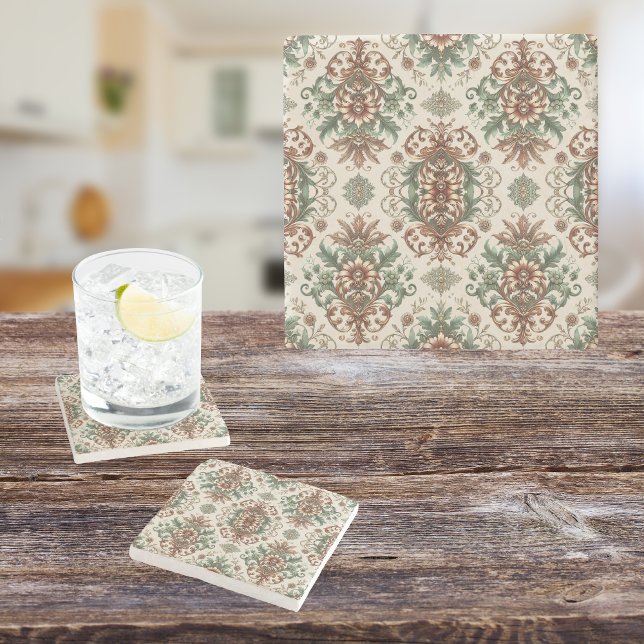 Posavasos De Piedra Rústico claro tradicional (Subido por el creador)