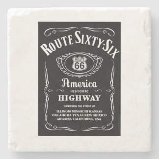 Posavasos De Piedra Ruta 66