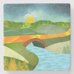 Posavasos De Piedra Ruta de Oro