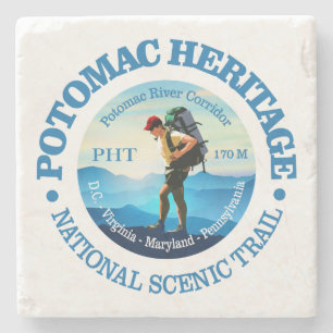 Posavasos De Piedra Ruta del Patrimonio Potomac (C)
