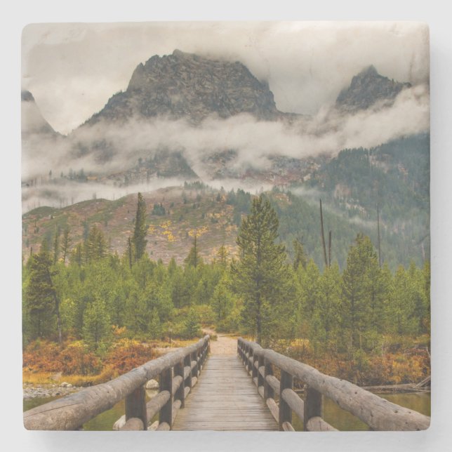 Posavasos De Piedra Ruta Forestal (Anverso)