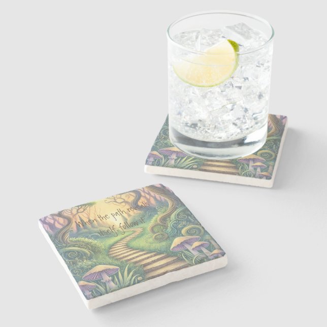 Posavasos De Piedra Ruta y presupuesto (Lateral)