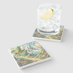 Posavasos De Piedra Ruta y presupuesto caprichosos