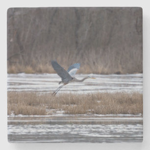 Posavasos De Piedra Sacar Heron