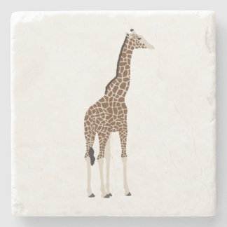 Posavasos De Piedra Safari sudafricano de vida silvestre ilustrado Jir