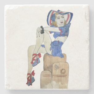 Posavasos De Piedra Sailor Chica