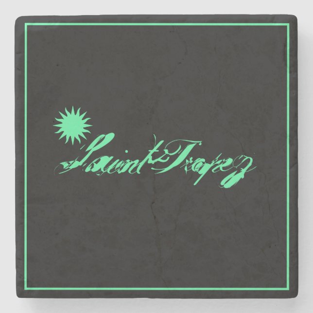 Posavasos De Piedra Saint-Tropez Côte d’Azur french riviera Soleil Sun (Anverso)