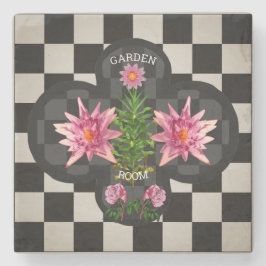 Posavasos De Piedra Sala de jardín