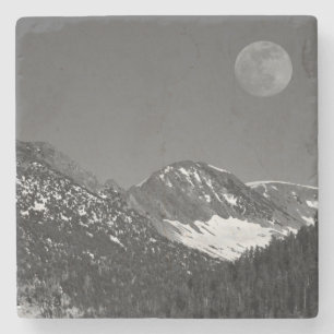 Posavasos De Piedra Salida de la luna, Sierra-Nevada, Glacier Point Vi