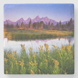 Posavasos De Piedra Salida del sol de Teton