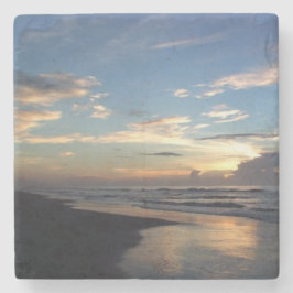 Posavasos De Piedra Salida del sol, isla de Shell