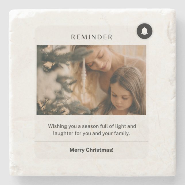 Posavasos De Piedra saludo (Anverso)