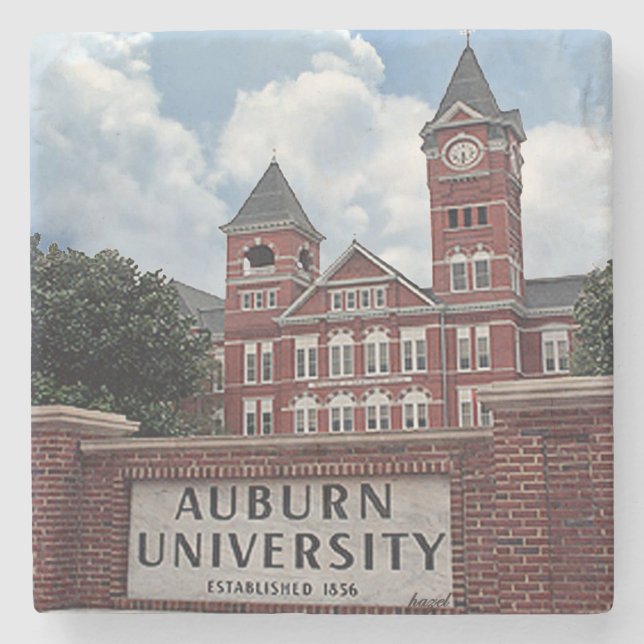 Posavasos De Piedra Samford Hall, Auburn, Alabama, Auburn (Anverso)