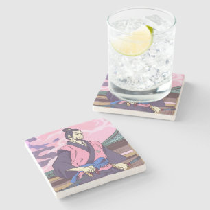 Posavasos De Piedra samurai