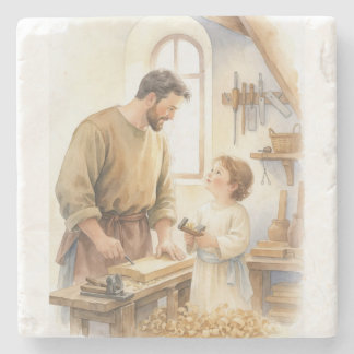 Posavasos De Piedra San José El Carpintero