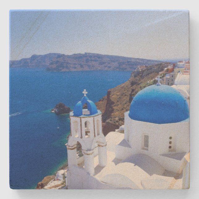 Posavasos De Piedra Santorini (Anverso)
