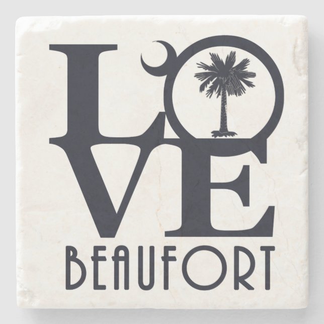 Posavasos De Piedra SC de Beaufort del AMOR (Anverso)