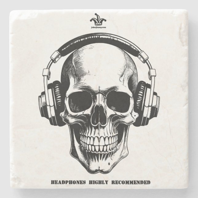 Posavasos De Piedra Scull Coasters (Anverso)