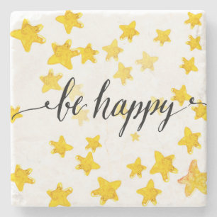 Posavasos De Piedra Sea 3 felices