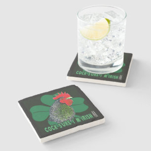 Posavasos De Piedra ¡Seguro que soy irlandés!