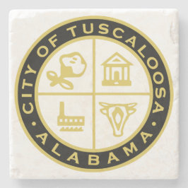 Posavasos De Piedra Sello de Tuscaloosa (Alabama)